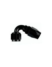 Raccord coudé 120 degrés pour durite DASH AN8 JIC 3/4" coloris NOIR