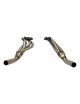 RC RACING 4-into-1 stainless steel exhaust manifolds (pair) for installation w/ RC RACING intermediate