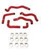 Lancia Delta II HF HPE 2.0 16V Turbo 95-98 Kit 6 durites huile silicone REDOX avec colliers