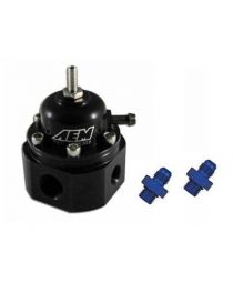  Régulateur de pression d'essence injection (DASH 6) AEM universel de 1,4bars jusqu'à la capacité maxi de la pompe, 1000cv max