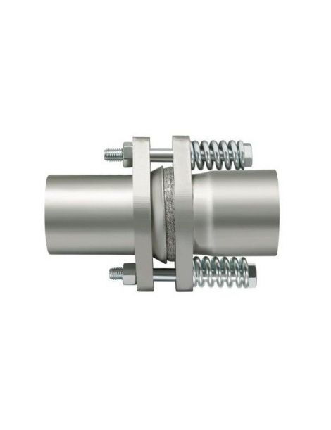 45mm - Compensateur inox mâle/femelle