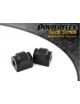 Kit 2 supporto antivibrante rigidi POWERFLEX BLACK SERIES barra antirollio posteriore 16,5mm per BMW E34
