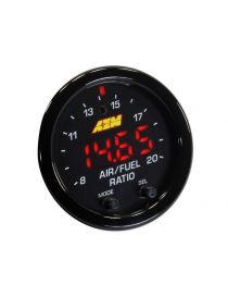 Large bande AFR AEM X-Series sonde AEM LSU 4.9 lg 3.7m, mano AFR + insert échappement
