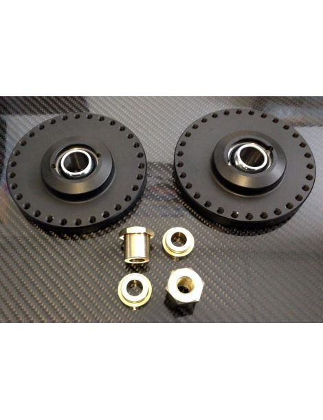 CITROEN SAXO PHASE 1 / PEUGEOT PHASE 1 106 NON-CATALYTIC CONVERTER Front shock absorber mounts w/ adjustable ball Gaskets (PAIR)