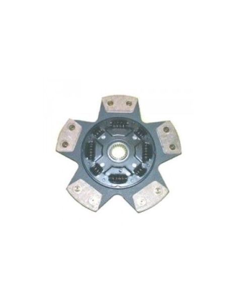 Disque embrayage renforce metal fritte amorti 5 patins SAFFA diametre 228mm, reference EMB-6241