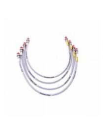 VOLKSWAGEN Jetta II the / GT / Gti 16v without ABS 1984-1992 GOODRIDGE braided brake hose kit