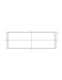 ACL Races Serie 4B1856H-.025 Trimetal Drijfstanglagerset, Maat +0.025