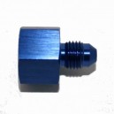 Adaptador recto hembra a macho DASH16 (JIC 1 5/16") - DASH12 (JIC 1 1/16")