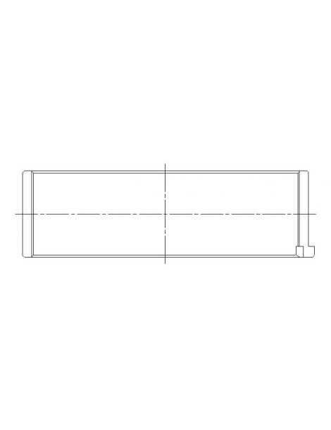 ACL Races Serie 6B1569HX-STD Trimetal Drijfstanglagerset, Maat HX