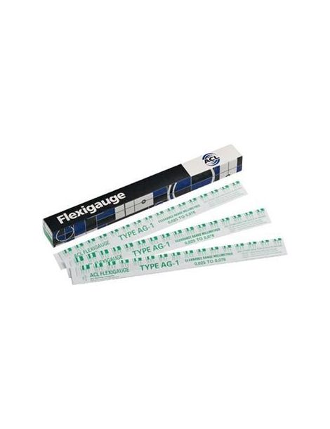 Fils de plastigage "Vert" FLEXIGAUGE pour coussinets, tolérance : 0.025 - 0.076mm