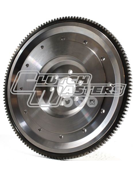 Volant moteur allégé acier CLUTCH MASTERS taillé dans la masse pour embrayage bi-disques 184mm référence FW-017-TDS