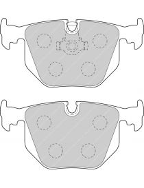 BMW M3 (E46) inclus CSL 3.2 24V S54B32 06/2000-07/2006 Plaquettes de frein arrière FERODO DS3000 (le jeu)