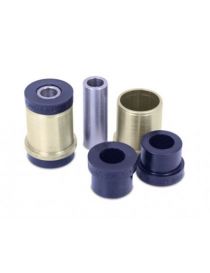 set 2 POWERFLEX BLACK SERIES harde bussen voor de onderste achterste draagarm binnenzijde voor BMW M3 E46