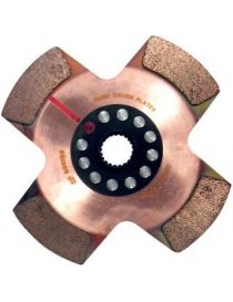 AP RACING - Monodisque diamètre 184mm 4 patins 18 cannelures (arbre diamètre 21.1mm)