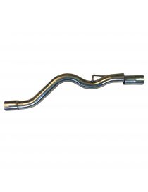 Silenciador de tubo de acero inoxidable RC RACING para OPEL Astra J 2.0 CDTI 165cv 2012-