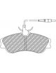 CITROEN Xsara VTS 2.0 16V a dal 1997 Pastiglie freno anteriori FERODO DS2500 (set)
