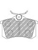 RENAULT Megane 3 RS 2.0 16V F4R 874 Plaquettes freins arrières FERODO RACING FCP1491