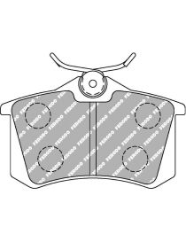 RENAULT Megane 3 RS 2.0 16V F4R 874 Achterremblokken FERODO RACING FCP1491