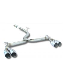 VW Golf 7R und 8R 2.0 TFSI RC Racing Auspuffanlage mit geradem Rohr und 2x85mm Ausgngen