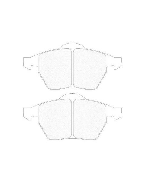 AUDI S3 (8L) 1.8T 20V Quattro 11/1998-06/2003 Plaquettes de frein avant CARBONE LORRAINE RC6 (le jeu)