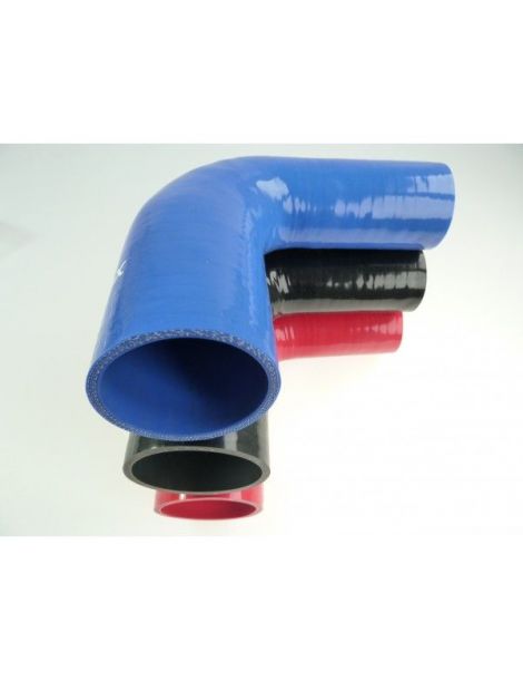 22-25mm - Réducteur silicone 90° 3 plis REDOX