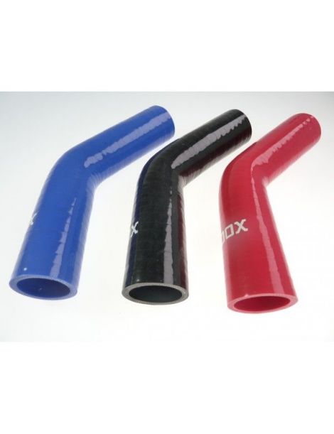 Codo de silicona de 30 mm y 45Â°, 3 capas, REDOX
