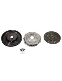 Kit embrayage renforcé SACHS diamètre 240mm, 23 cannelures avec disque organique amorti et volant moteur (530Nm)