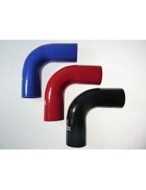 Gomito in silicone da 54 mm - 90°, REDOX a 4 strati, lunghezza 125 mm