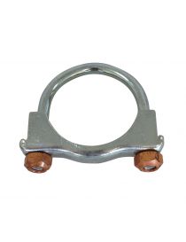 U-shaped exhaust clamp for 64mm diameter tubing