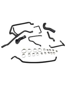 BMW 325i (E36) 2.5 24V M50B25 kit de 8 manguitos de agua de silicona REDOX con abrazaderas