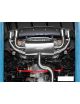 AUDI S3 Sportback (8V) 2.0 TFSI Quattro 300cv 11/2012- Silencieux + intermédiaire inox RAGAZZON EVO LINE 76mm homologué route