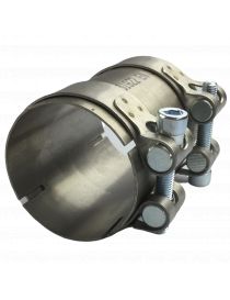 Manicotto femmina/femmina in acciaio inox RAGAZZON EVO LINE per tubi con diametro esterno di 76,1 mm