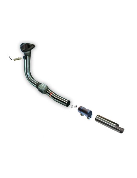 Tubo de frica/convertidor decataatlÃ©tico para OPEL CORSA B 1.2I 16V 98- 65 CV.