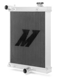 Radiateur eau aluminium MISHIMOTO "Half-size" (demi radiateur) pour Mitsubishi Lancer Evolution VII/VIII/IX 7/8/9