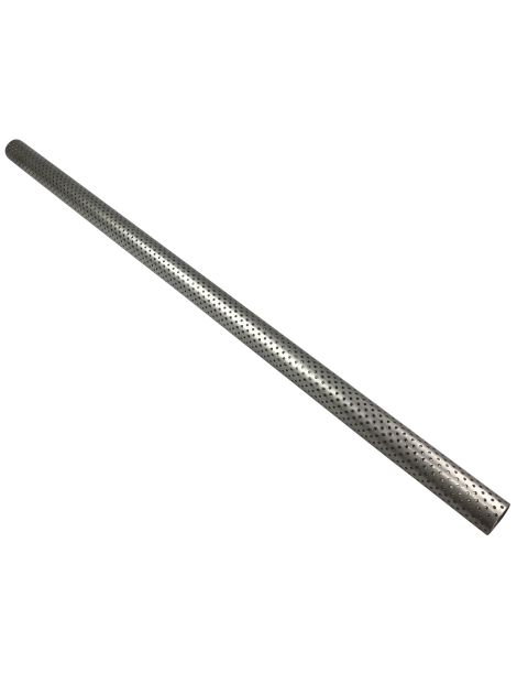 42.4mm - Tube inox 304L perforé longueur 1m