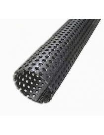 55mm - Perforated AISI409 stainless steel pipe, length 1m