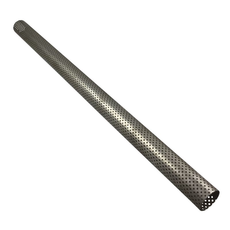 60.3mm - Tube inox AISI409 perforé longueur 1m