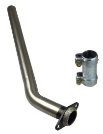 Tube afrique/ decatalyseur inox RC RACING reference TS114A