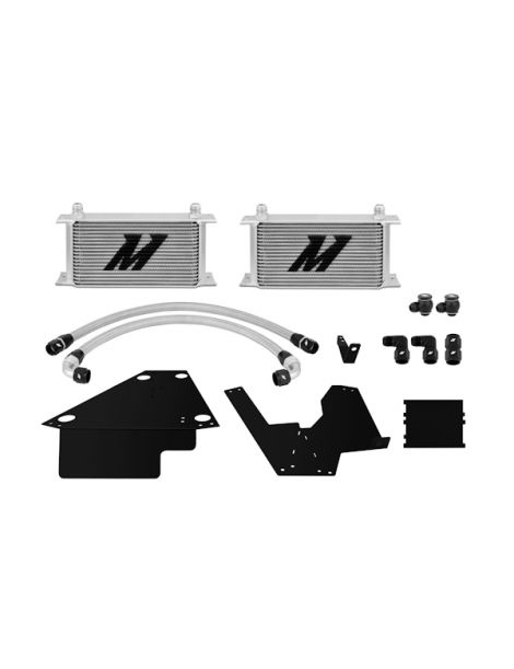 Kit radiateur d'huile MISHIMOTO gris pour MITSUBISHI Lancer Evo 10 (CZ4A) 2.0 16V 4B11T/C 295cv 06/2008-05/2016