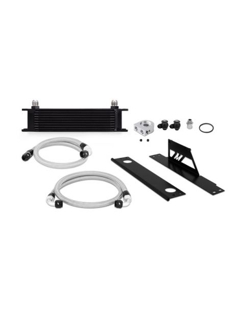 Kit radiateur d'huile MISHIMOTO noir pour SUBARU Impreza WRX (GD) 2.0 Turbo AWD EJ205 218cv, 225cv 12/2000-