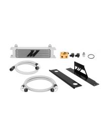 Kit radiateur d'huile thermostatique MISHIMOTO gris pour SUBARU Impreza WRX (GD) 2.0 Turbo AWD EJ205 218cv, 225cv 12/2000-