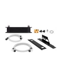 Kit radiateur d'huile thermostatique MISHIMOTO noir pour SUBARU Impreza WRX (GD) 2.0 Turbo AWD EJ205 218cv, 225cv 12/2000-