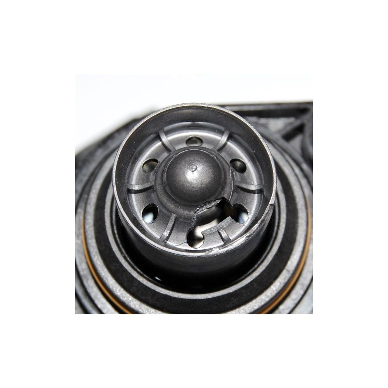 Dump valve FORGE aluminium anodisé noir référence FMFSITAT