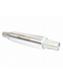 ⌀50mm - Silencieux inox RC RACING à souder, corps 101mm, longueur corps 250mm