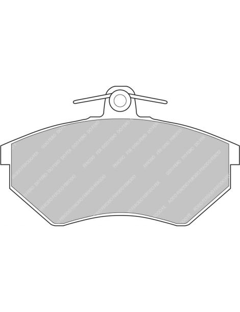 Plaquettes de frein FERODO DS3000 référence FCP774R (le jeu)
