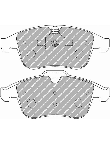 Plaquettes de frein FERODO DSUNO référence FCP4249Z (le jeu)
