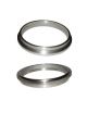 Bride descente GARRETT 3" V-Band inox SPECIAL GT avec épaulement diamètre 81mm