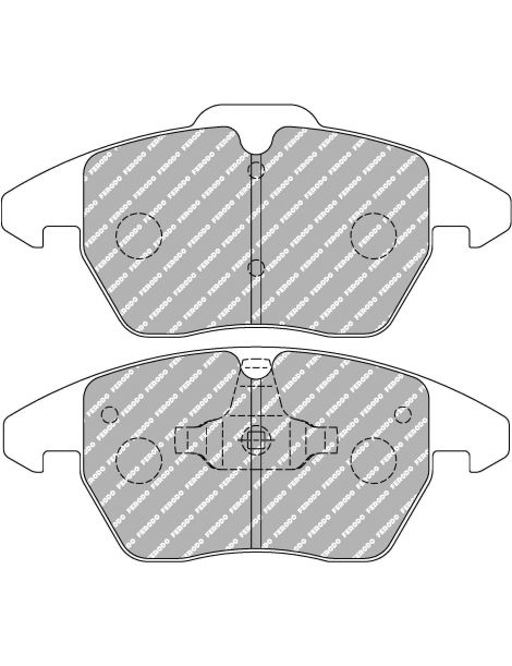 Plaquettes de frein FERODO DSUNO référence FCP1641Z (le jeu)