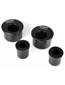 Kit silent bloc durs POWERFLEX Black Series Triangle AV BMW E46 M3 60mm x2