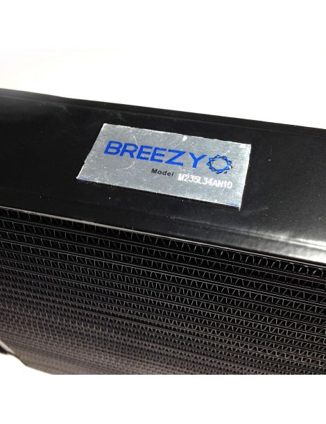 Radiatore olio BREEZY Matrix 235mm 19 file DASH10 nero